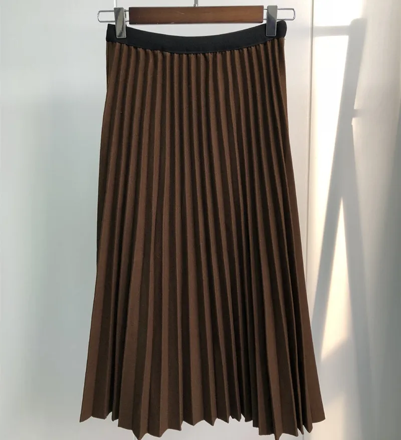 Pleuche Pleated Casual Women Skirts Classic European and American Style Soft Smooth Comfortable Brand CLothing
Pleuche Pleated Casual Women Skirts Classic European and American Style Soft Smooth Comfortable Brand CLothing