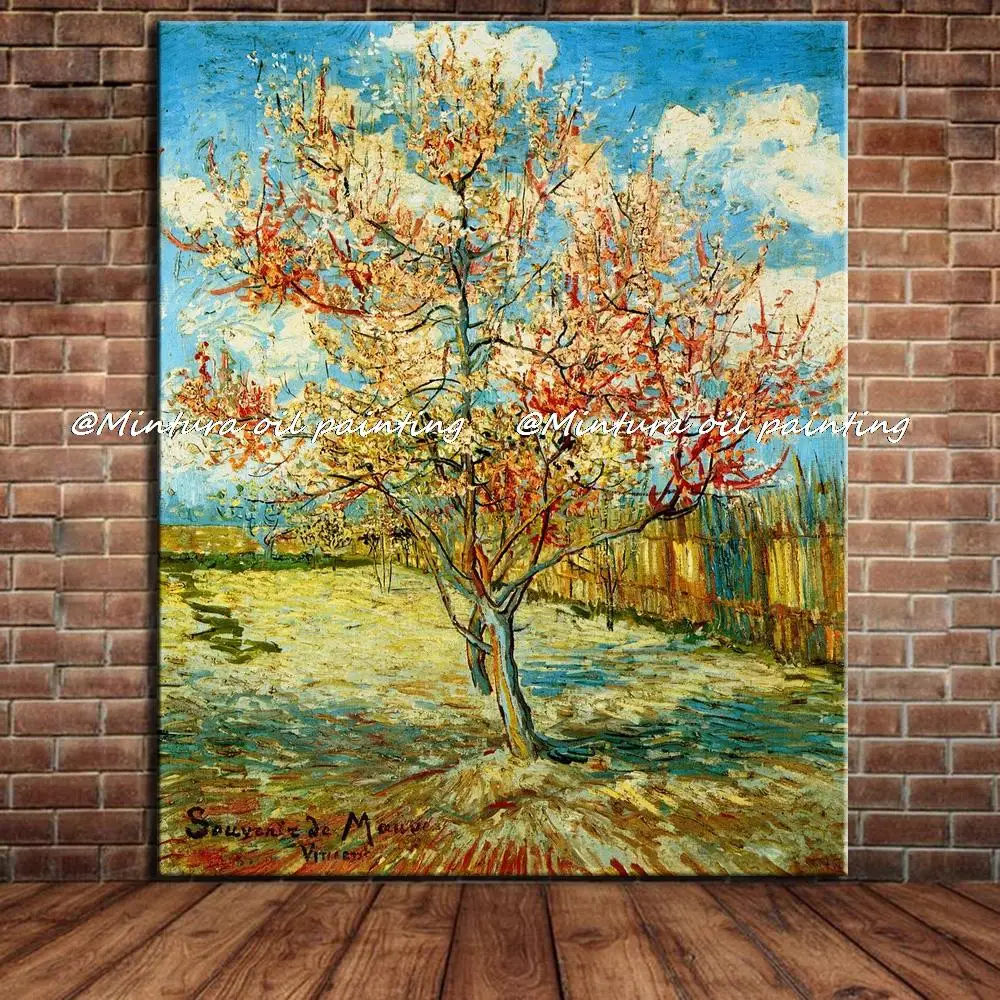 Pink Peach Tree In Blossom Reminiscence Of Mauve Of Vincent Van Gogh Hand Made Reproduction Oil Painting On Canvas Wall Art
Pink Peach Tree In Blossom Reminiscence Of Mauve Of Vincent Van Gogh Hand Made Reproduction Oil Painting On Canvas Wall Art