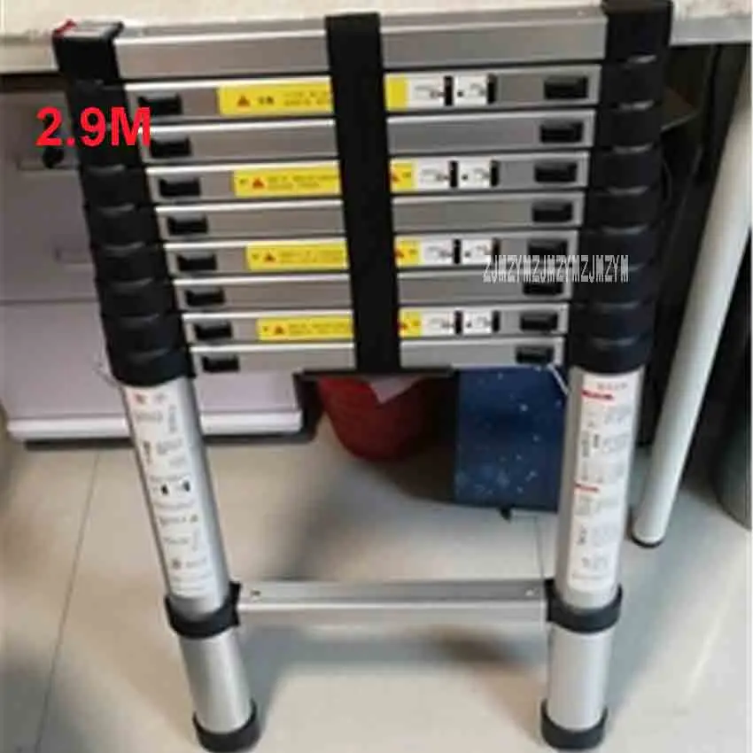 2.9 Meters DLT-A Portable Safety Extension Ladder Thick Aluminum Alloy Single-sided Straight Ladder Household 10 Steps Ladder
2.9 Meters DLT-A Portable Safety Extension Ladder Thick Aluminum Alloy Single-sided Straight Ladder Household 10 Steps Ladder