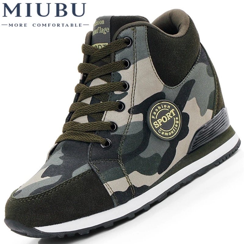 MIUBU Female Casual Shoes Autumn Winter New Brand Fashion High-Top Camouflage Women Shoes Comfort Heighten Shoes
MIUBU Female Casual Shoes Autumn Winter New Brand Fashion High-Top Camouflage Women Shoes Comfort Heighten Shoes