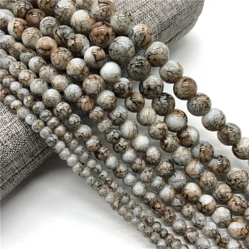 4/6/8/10mm Round Glass Beads Loose Spacer Beads For Jewelry Making DIY Bracelet Necklace #019
4/6/8/10mm Round Glass Beads Loose Spacer Beads For Jewelry Making DIY Bracelet Necklace #019