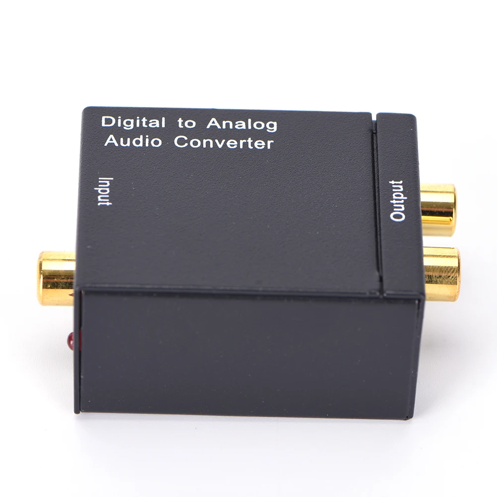 Optic Coaxial RCA Toslink Signal to Analog Audio Converter RCA Digital to Analog Audio Converter Adapter Digital Adapter
Optic Coaxial RCA Toslink Signal to Analog Audio Converter RCA Digital to Analog Audio Converter Adapter Digital Adapter