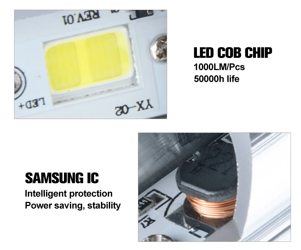 Foxcncar H4 P43t HS1 LED Motorcycle Headlight Bulbs 1000Lm HL 12V COB 18650 Chip Scooter Accessories Moto DRL Lights For Suzuki (9)