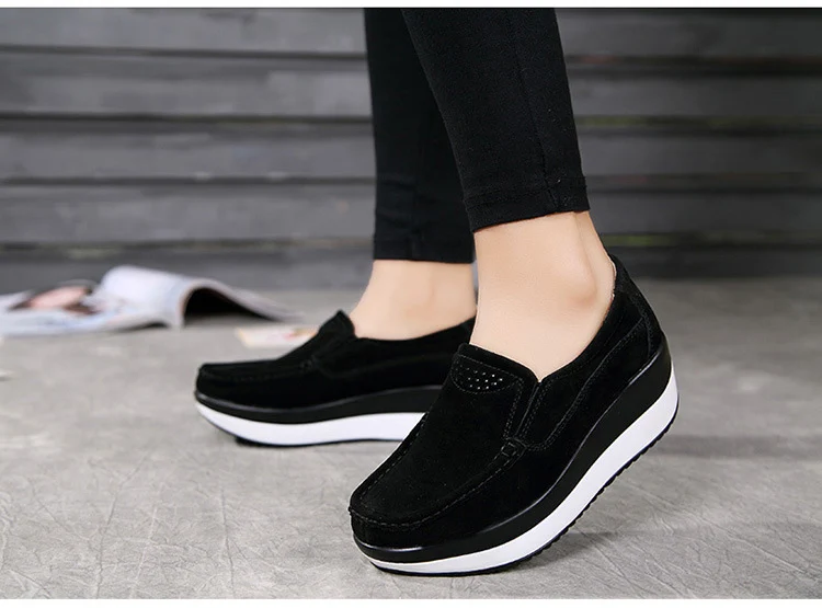 HX 3213 (12) Autumn Platforms Women Shoes