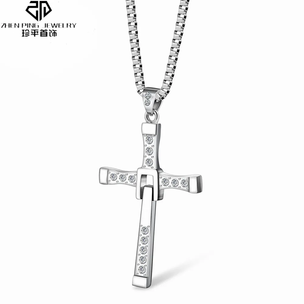 The Fast and The Furious Cross Pendant Necklaces Dominic Toretto Charm Rhinestone Jewelry
The Fast and The Furious Cross Pendant Necklaces Dominic Toretto Charm Rhinestone Jewelry