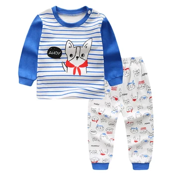 2pcs/set Cotton Baby Clothing Set Boys Girls Clothing Autumn Winter Active Casual Cartoon Kid Pajamas Suit Children Set 3M-3year
2pcs/set Cotton Baby Clothing Set Boys Girls Clothing Autumn Winter Active Casual Cartoon Kid Pajamas Suit Children Set 3M-3year