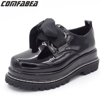 COMFABEA Spring Autumn Shoes Women Platform Shoe 2020 Creepers Flat Heel shoes Lolita ladies Footwear Women Casual shoes
COMFABEA Spring Autumn Shoes Women Platform Shoe 2020 Creepers Flat Heel shoes Lolita ladies Footwear Women Casual shoes