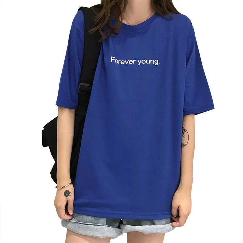 Summer shirt female short-sleeved female student Korean version BF loose clothes Korean version loose large size T-shirt
Summer shirt female short-sleeved female student Korean version BF loose clothes Korean version loose large size T-shirt