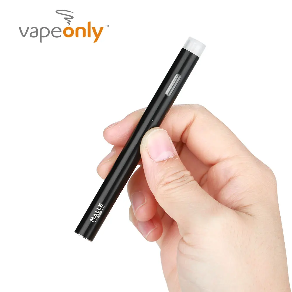 Original VapeOnly Malle AIO Starter Kit Built-in180mAh Battery 0.7ml refillable Pod Atomizer Pen style Kit real cigarette shape
Original VapeOnly Malle AIO Starter Kit Built-in180mAh Battery 0.7ml refillable Pod Atomizer Pen style Kit real cigarette shape