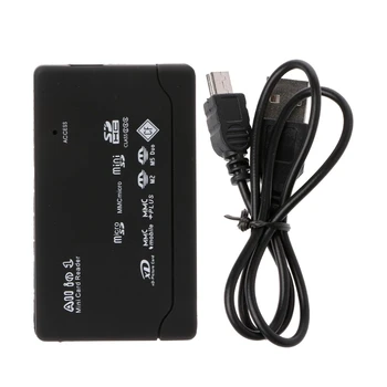All-In-One Memory Card Reader For USB External Mini Micro SD SDHC M2 MMC XD CF Plastic Hot High Quality
All-In-One Memory Card Reader For USB External Mini Micro SD SDHC M2 MMC XD CF Plastic Hot High Quality