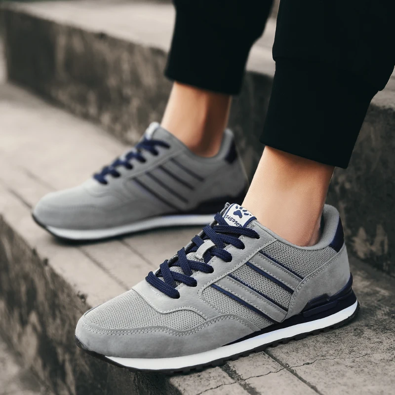 Bonjean Fashion Trendy Men Shoes Leather Mesh Breathable Vintage Men Casual Shoes Light Run Lace-up Increase Summer Men Sneakers
Bonjean Fashion Trendy Men Shoes Leather Mesh Breathable Vintage Men Casual Shoes Light Run Lace-up Increase Summer Men Sneakers