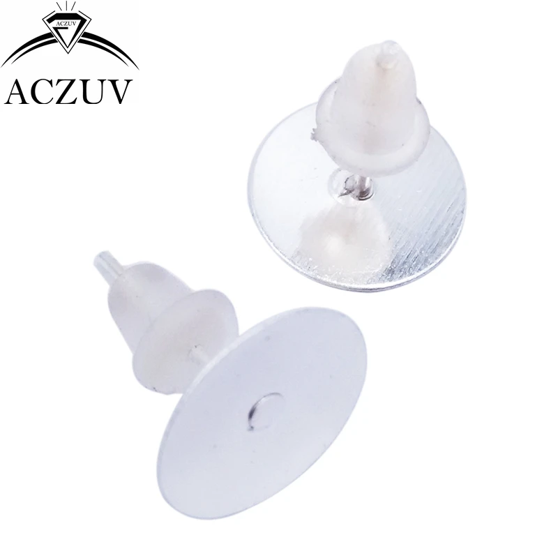 Silver Plated 1000pcs 4mm 6mm 8mm 10mm Glue Pad for Cabochon Stud Earring Posts W/ Rubber Stoppers Backs Findings EDT012
Silver Plated 1000pcs 4mm 6mm 8mm 10mm Glue Pad for Cabochon Stud Earring Posts W/ Rubber Stoppers Backs Findings EDT012