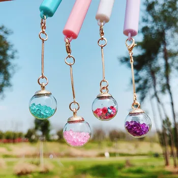 30pcs/Lot Mini diamond Crystal Glass wish ball pendant gel pen 0.5mm Black color pens Girl gift Stationery school supplies A6546
30pcs/Lot Mini diamond Crystal Glass wish ball pendant gel pen 0.5mm Black color pens Girl gift Stationery school supplies A6546