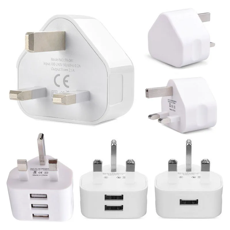 SOONHUA Mobile Phone Charger 1 2 3 USB Wall Charger Travel Fast Charging Adapter for iPhone X 8 Samsung S8 Xiaomi Tablet UK Plug
SOONHUA Mobile Phone Charger 1 2 3 USB Wall Charger Travel Fast Charging Adapter for iPhone X 8 Samsung S8 Xiaomi Tablet UK Plug