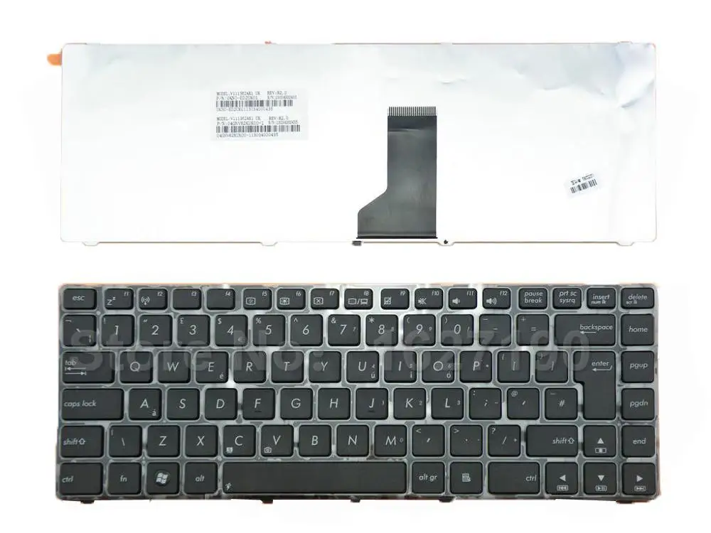 Новая английская клавиатура для ASUS UL30 черная рамка Черно-белая печатная Клавиатура для ноутбука с PN:V111362AK1 V111362AK1
Новая английская клавиатура для ASUS UL30 черная рамка Черно-белая печатная Клавиатура для ноутбука с PN:V111362AK1 V111362AK1