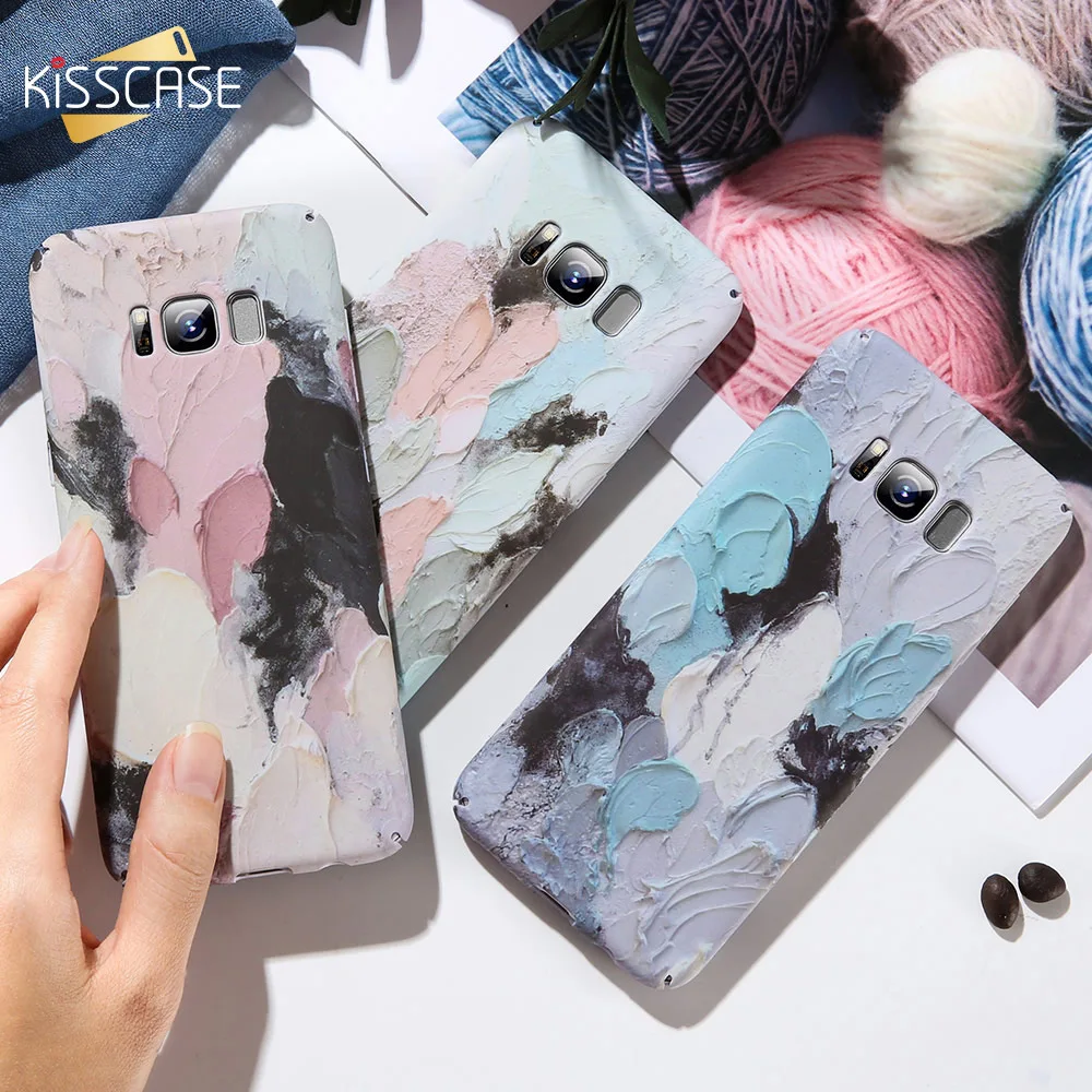 KISSCASE 3D рельеф светящийся чехол для Huawei p20 P10 Lite Коврики 20 мода картина маслом