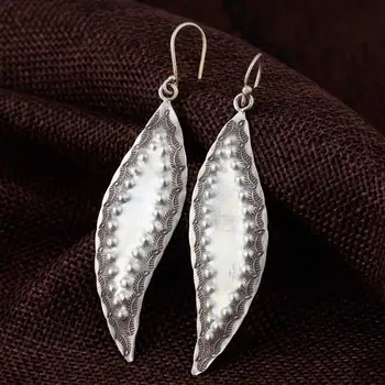 FNJ 925 Silver Leaf Earrings for Women Jewelry New Fashion 100% S925 Sterling Silver boucle d'oreille Drop Earring
FNJ 925 Silver Leaf Earrings for Women Jewelry New Fashion 100% S925 Sterling Silver boucle d'oreille Drop Earring