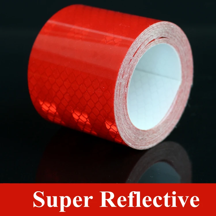 5cm*5m Red Motorcycle Safety Mark Reflective Sheeting Stickers for car styling Self Adhesive Warning Strips Conspicuity Tape
5cm*5m Red Motorcycle Safety Mark Reflective Sheeting Stickers for car styling Self Adhesive Warning Strips Conspicuity Tape
