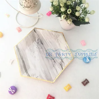 80pcs Marble Gold Foil Hexagon Small Party Plates Wedding Bridal Shower Baby Shower Bachelorette Anniversary Event paper Plates
80pcs Marble Gold Foil Hexagon Small Party Plates Wedding Bridal Shower Baby Shower Bachelorette Anniversary Event paper Plates