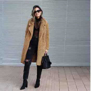 Wontive Spring and Autumn Fashion Lapel Pocket Long Sleeve Warm Jacket Women's Coat Fleece Jacket
Wontive Spring and Autumn Fashion Lapel Pocket Long Sleeve Warm Jacket Women's Coat Fleece Jacket