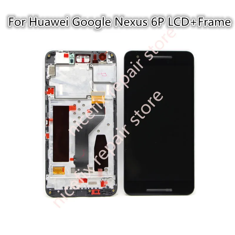 For Huawei Google Nexus 6P LCD Display Touch Screen Digitizer Assembly With Frame Replacement Parts Black+tool 2560x1440
For Huawei Google Nexus 6P LCD Display Touch Screen Digitizer Assembly With Frame Replacement Parts Black+tool 2560x1440