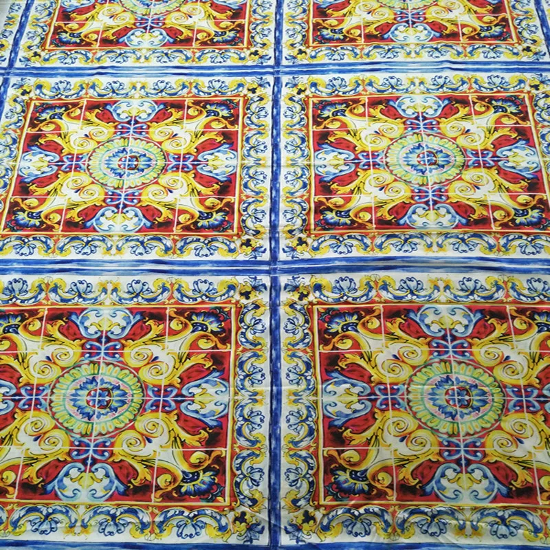 70X145cm Love Theme Fresh and Fun Collection Sicilian Majolica Print Red Satin Fabric for Woman Girl Dresses Sleepwear DIY
70X145cm Love Theme Fresh and Fun Collection Sicilian Majolica Print Red Satin Fabric for Woman Girl Dresses Sleepwear DIY