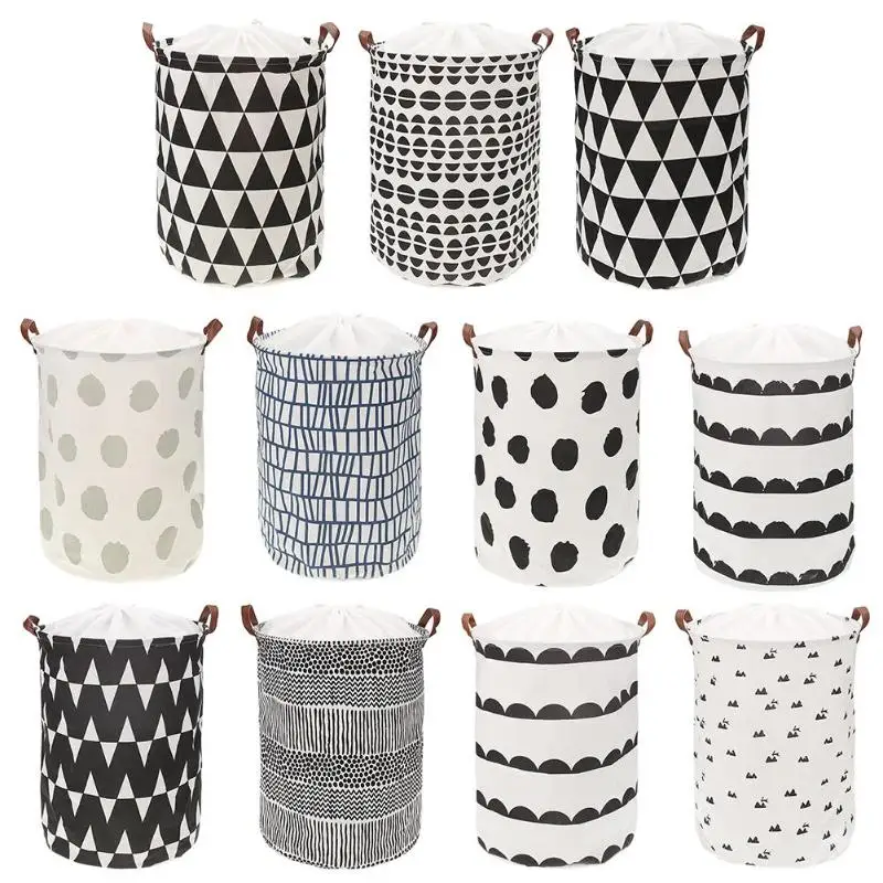 New Laundry Basket Storage Basket Folding Toys Basket for Kids Waterproof Dirty Clothes Cotton Linen Sundries Barrels Large
New Laundry Basket Storage Basket Folding Toys Basket for Kids Waterproof Dirty Clothes Cotton Linen Sundries Barrels Large