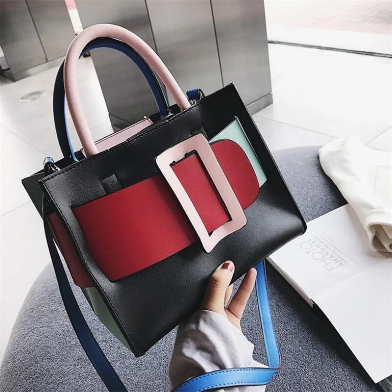 SWDF Handbags for women Designer bags Patchwork Casual Color PU leather bags high quality, bag for girls, Women Bags
SWDF Handbags for women Designer bags Patchwork Casual Color PU leather bags high quality, bag for girls, Women Bags