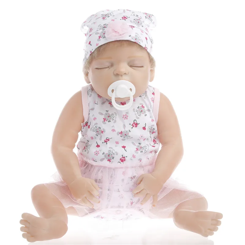 SanyDoll 22 inch 55 cm Silicone reborn dolls, lifelike doll reborn babies toys for girl princess gift brinquedos Children's toys
SanyDoll 22 inch 55 cm Silicone reborn dolls, lifelike doll reborn babies toys for girl princess gift brinquedos Children's toys