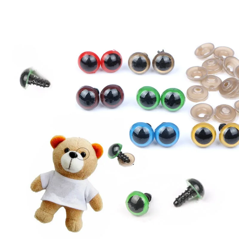 70Pcs 10mm/12mm Color Plastic Safety Eyes DIY Craft Supplies Plush Toys Animal Dolls Amigurumi Eyeballs Decor Screw Googly Eyes
70Pcs 10mm/12mm Color Plastic Safety Eyes DIY Craft Supplies Plush Toys Animal Dolls Amigurumi Eyeballs Decor Screw Googly Eyes