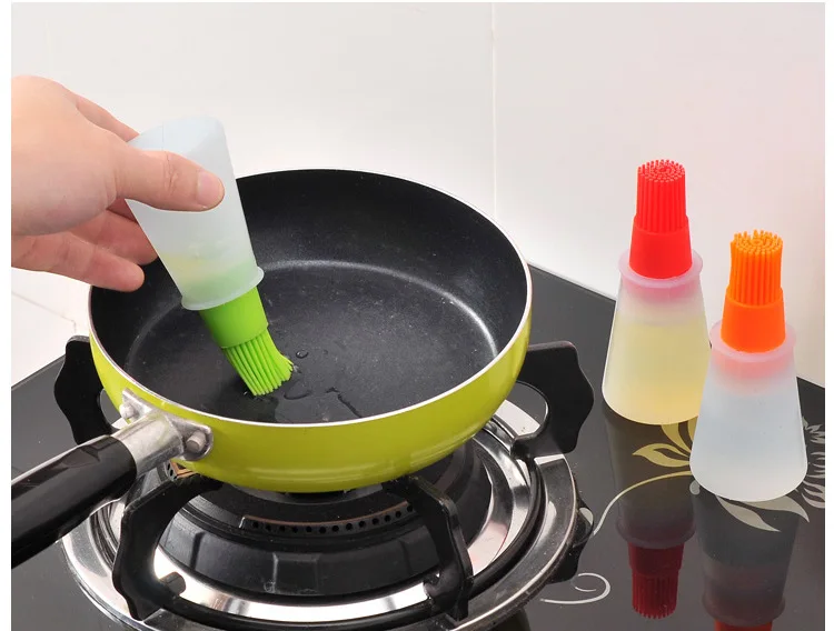 1Pcs Silicone Liquid Oil Pen Cake Butter Bread Pastry Brush Grill Oil Bottle Brushes Baking Utensil Basting Brush
1Pcs Silicone Liquid Oil Pen Cake Butter Bread Pastry Brush Grill Oil Bottle Brushes Baking Utensil Basting Brush