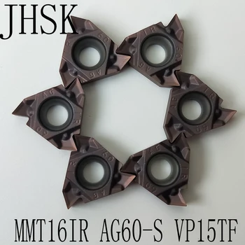10pcs MMT16IR AG60-S VP15TF Carbide Inserts CNC Tools blade High cost performance 16IR AG60 Threaded blade
10pcs MMT16IR AG60-S VP15TF Carbide Inserts CNC Tools blade High cost performance 16IR AG60 Threaded blade