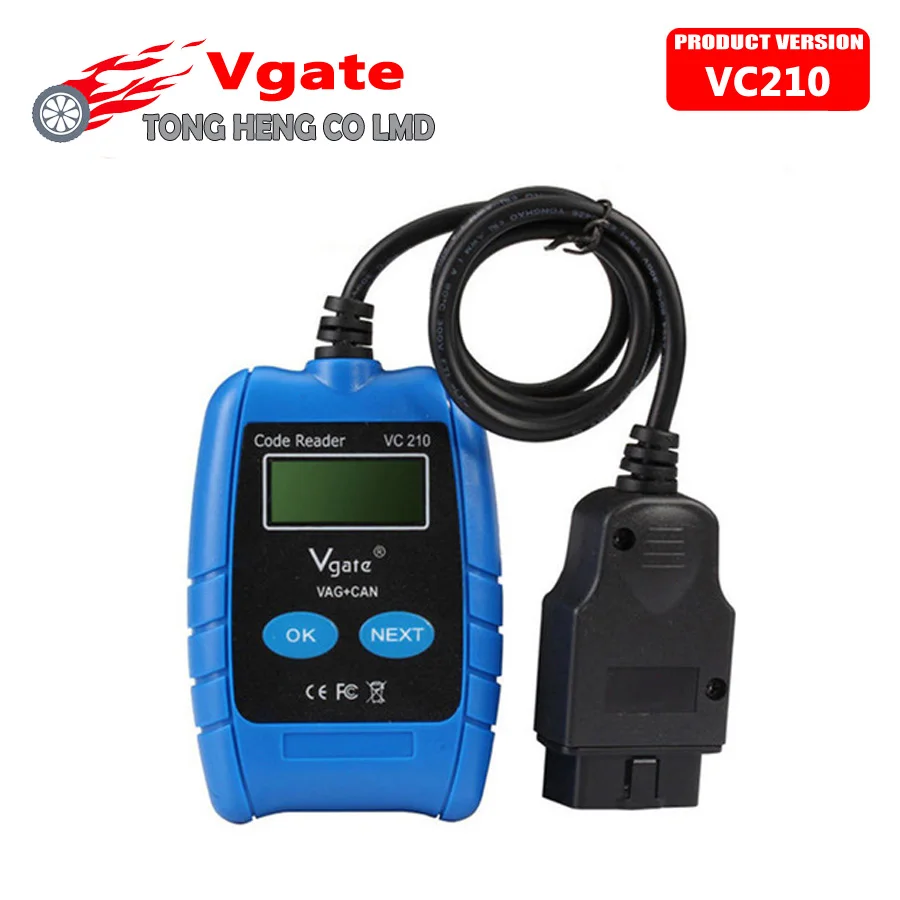 Factory Price Vgate VC210 VC 210 OBDII EOBD Car Auto Scanner Diagnostic Tool Code Reader
Factory Price Vgate VC210 VC 210 OBDII EOBD Car Auto Scanner Diagnostic Tool Code Reader