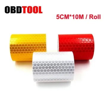 Reflective Tape Warning Stripes Six Lattice 5CM*10M Honeycomb Shaped Strong Reflective Waterproof Reflective Film Car Sticker
Reflective Tape Warning Stripes Six Lattice 5CM*10M Honeycomb Shaped Strong Reflective Waterproof Reflective Film Car Sticker