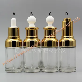 40ml clear glass essential oil bottle with shiny gold dropper lid/press cover,cosmetic container,dropper bottle
40ml clear glass essential oil bottle with shiny gold dropper lid/press cover,cosmetic container,dropper bottle