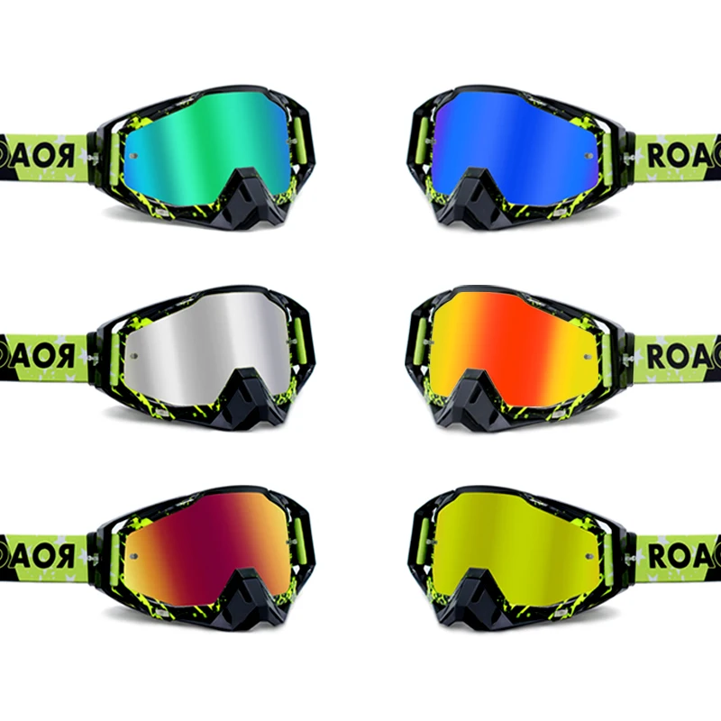 Nuoxintr Motorcycle Glasses Goggles Off Road Moto Motorbike Skis Sport MX Gafas for Fox Motocross Racing Dirt Bike Goggles (2)