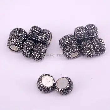 20Pcs Rhinestone Crystal Paved Magnetic Clasp DIY Jewelry Finding Hole Size 5mm
20Pcs Rhinestone Crystal Paved Magnetic Clasp DIY Jewelry Finding Hole Size 5mm