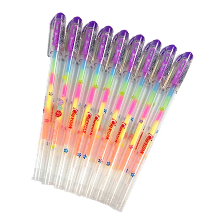 30pcs/lot New Lovely Cartoon 6 Colors rainbow gel pen Gel ink pen Korean Style Stationery Pen Office&Study Pen Wholesale
30pcs/lot New Lovely Cartoon 6 Colors rainbow gel pen Gel ink pen Korean Style Stationery Pen Office&Study Pen Wholesale
