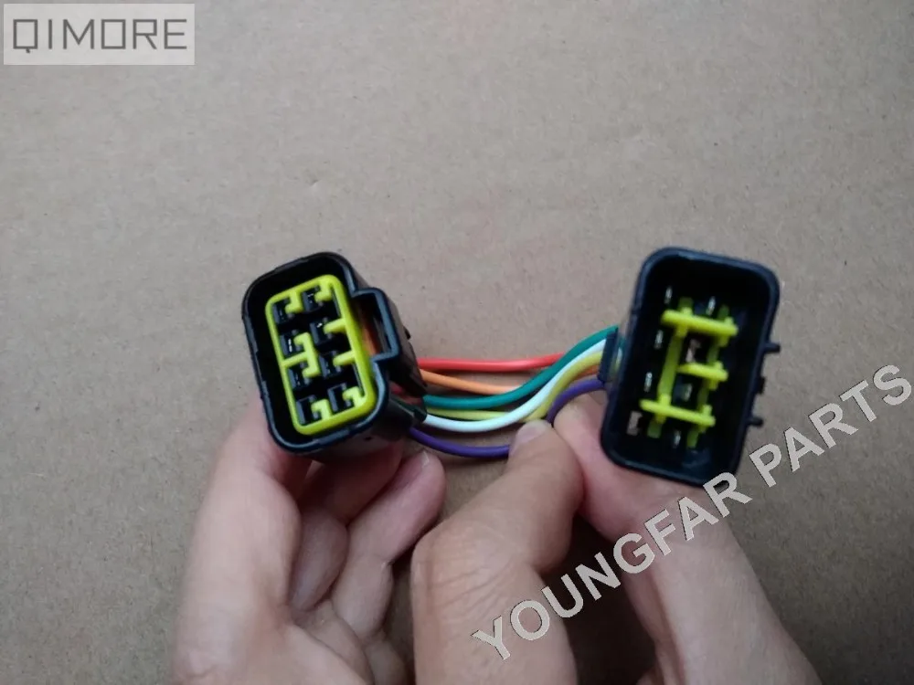 Scooter AEROX 100 JOG100 RS100 RSZ100 NITRO100 NEOS100 CDI Adapter Plug / CDI Switcher (to use EEC2 8-pin CDI on EEC3 version)
Scooter AEROX 100 JOG100 RS100 RSZ100 NITRO100 NEOS100 CDI Adapter Plug / CDI Switcher (to use EEC2 8-pin CDI on EEC3 version)