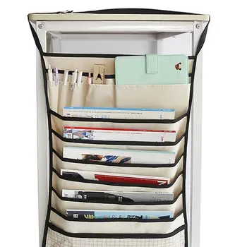 Adjustable Desk-Side Stationery Organizer Hanging Bag Oxford Fabric File Organizer Book Pockets Paper Pencil Staionery Holder
Adjustable Desk-Side Stationery Organizer Hanging Bag Oxford Fabric File Organizer Book Pockets Paper Pencil Staionery Holder