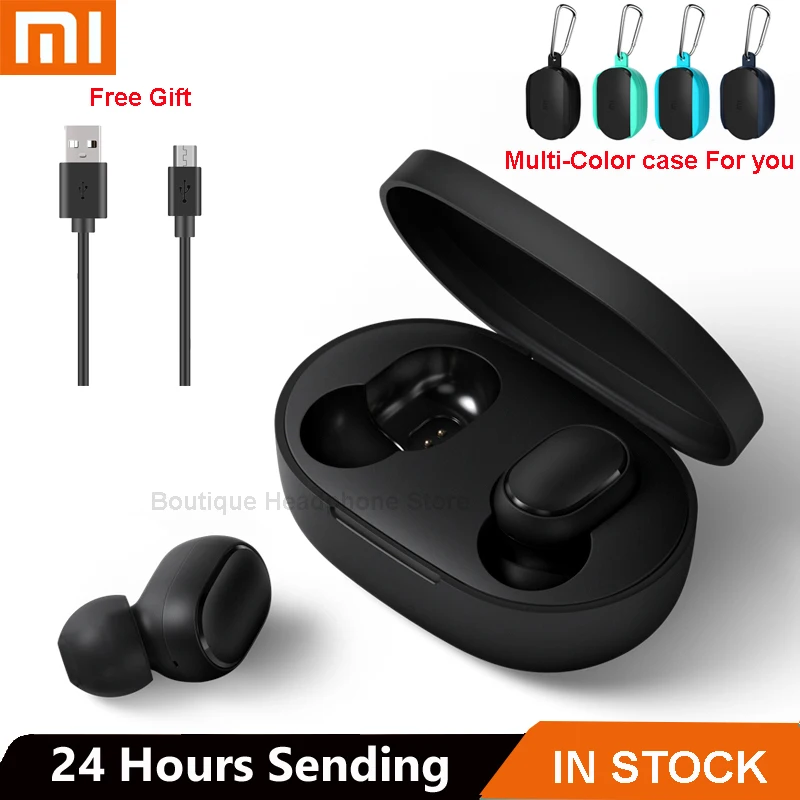 Беспроводные наушники Xiaomi Redmi Airdots голосовое управление Bluetooth 5 0 шумоподавление