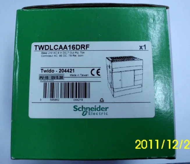 Original authentic Schneider programmable controller TWDLCAA16DRF integrated PLC
Original authentic Schneider programmable controller TWDLCAA16DRF integrated PLC