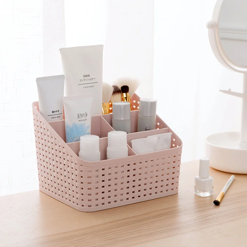 Storage box Multi-grid creative plastic box cosmetics container desktop debris storage box Makeup Organizer Cosmetics box 66723
Storage box Multi-grid creative plastic box cosmetics container desktop debris storage box Makeup Organizer Cosmetics box 66723
