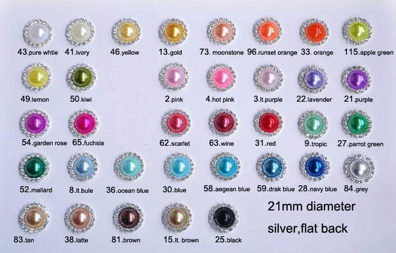 (M0165C) 35kinds of colorful pearl rhinestone button( flat back), crystal embellishment,rhinestone buckle
(M0165C) 35kinds of colorful pearl rhinestone button( flat back), crystal embellishment,rhinestone buckle