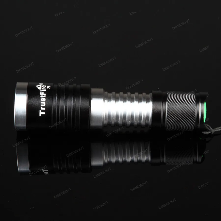 Фото Trustfire Z8 Flashlight 3 Mode 600 Lumens Bulb XM-L T6 LED Flashlights outdoor | Лампы и освещение