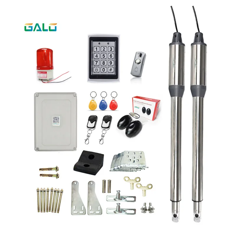 AC 110V/220V Electric Linear Actuator Engine Motor System Automatic Swing Gate Opener + 4 remote control 300kgs
AC 110V/220V Electric Linear Actuator Engine Motor System Automatic Swing Gate Opener + 4 remote control 300kgs