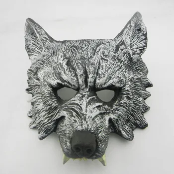 Halloween Party Carnaval Masquerade Cosplay Bar Performances Decorations Wolves Masks Horror Wolf Head Latex Mask
Halloween Party Carnaval Masquerade Cosplay Bar Performances Decorations Wolves Masks Horror Wolf Head Latex Mask