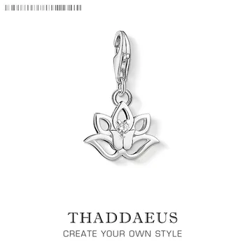 2019 Fashion White Lotus Flower Charm 925 Sterling Silver Pure Pendant Fit Bracelet Women Girls Charm Jewelry Gifts
2019 Fashion White Lotus Flower Charm 925 Sterling Silver Pure Pendant Fit Bracelet Women Girls Charm Jewelry Gifts