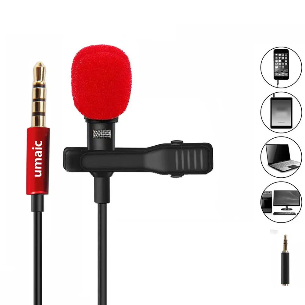 Collar Clip 3.5mm Mini Jack Microphone Portable Wired Capacitor Microphone For Conference Interview Radio Television Station New
Collar Clip 3.5mm Mini Jack Microphone Portable Wired Capacitor Microphone For Conference Interview Radio Television Station New