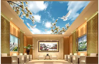 3d wallpaper custom photo non-woven mural room picture 3d wall murals wallpaper Magnolia sky ceiling decoration painting
3d wallpaper custom photo non-woven mural room picture 3d wall murals wallpaper Magnolia sky ceiling decoration painting